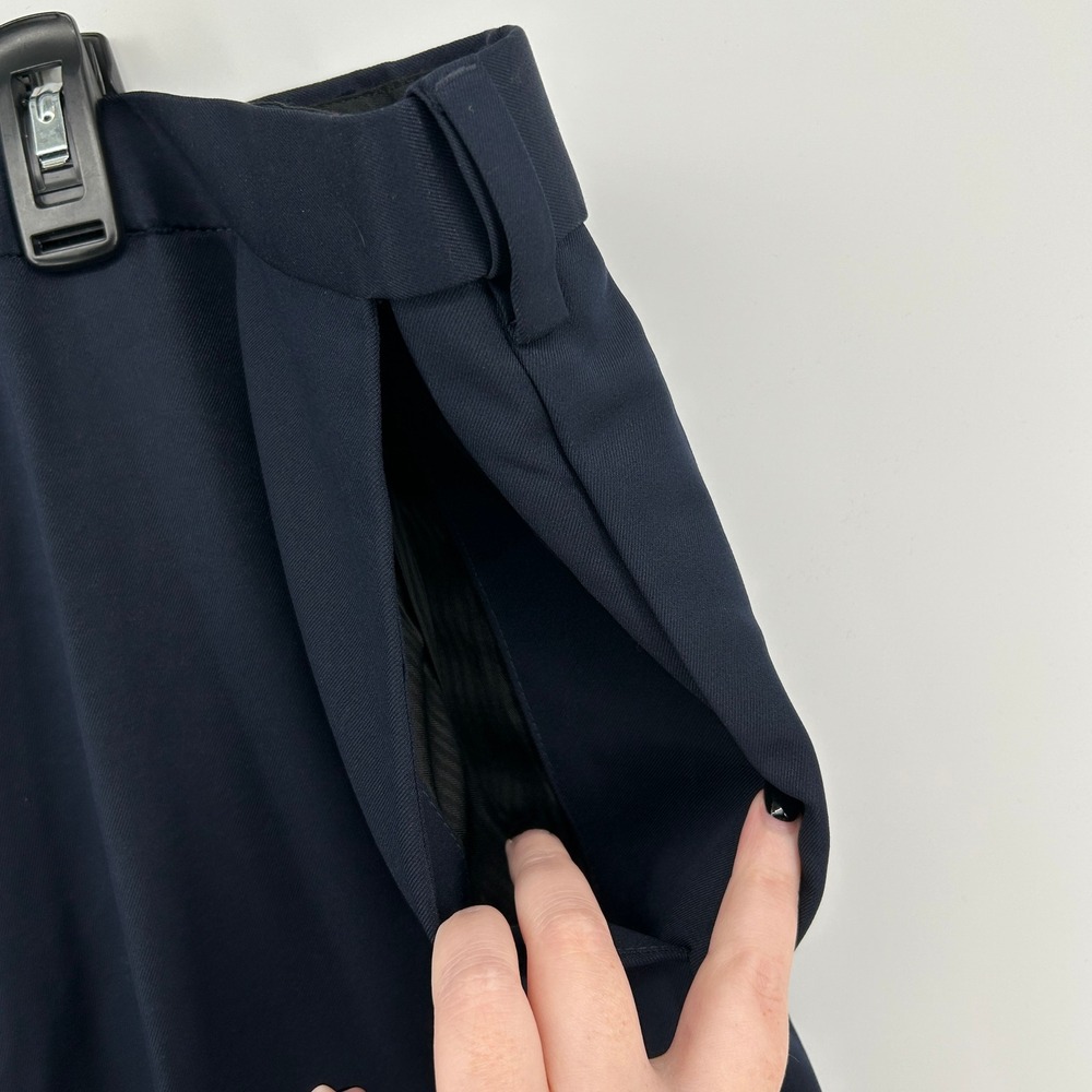 BUNDLE Haggar Cool 18 Performance Mens Navy Blue Tan Dress Pants 46x29 NWT Work - Picture 6 of 16